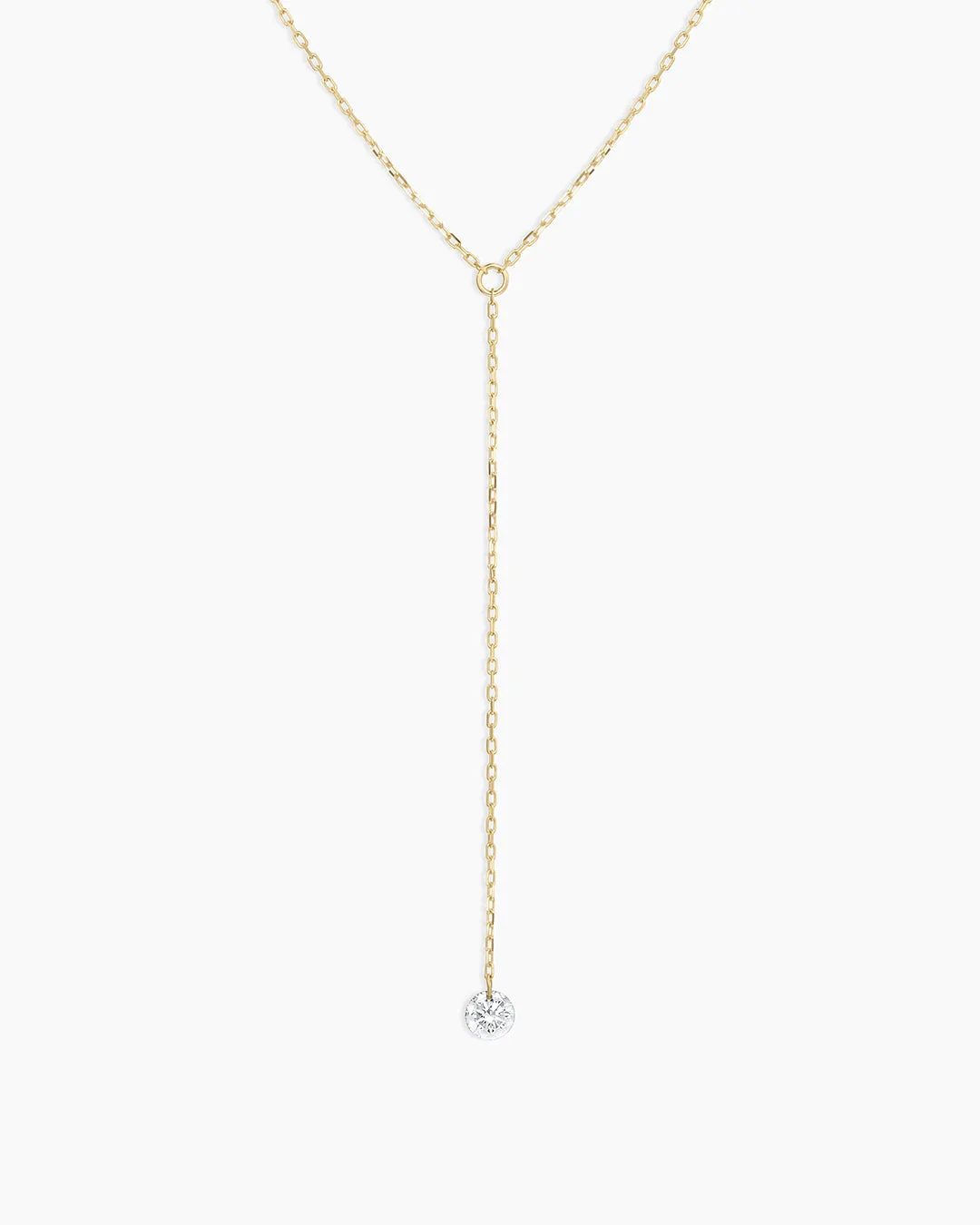 Floating Diamond Lariat sold by Gorjana