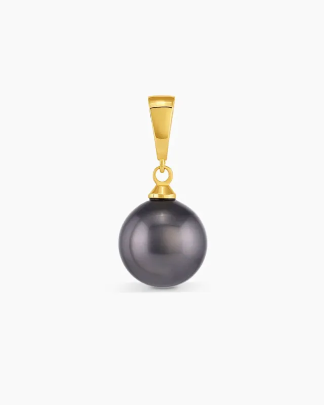 Lou Pearl Parker Charm (Black) sold by Gorjana