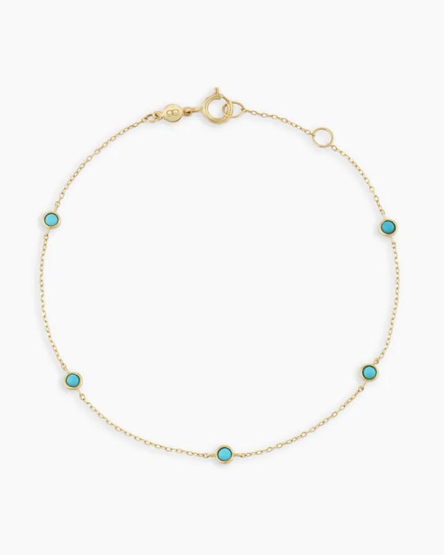 Classic Five Turquoise Bracelet sold by Gorjana