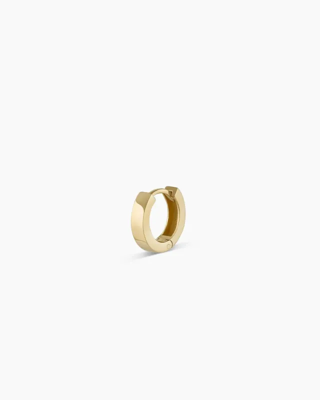 14k Gold Rose Huggie sold by Gorjana