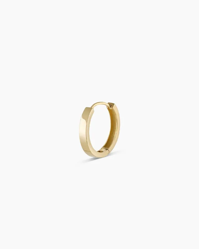 14k Gold Rose Hoop sold by Gorjana
