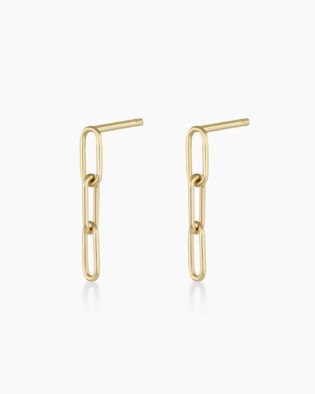 14k Gold Parker Earrings made by Gorjana