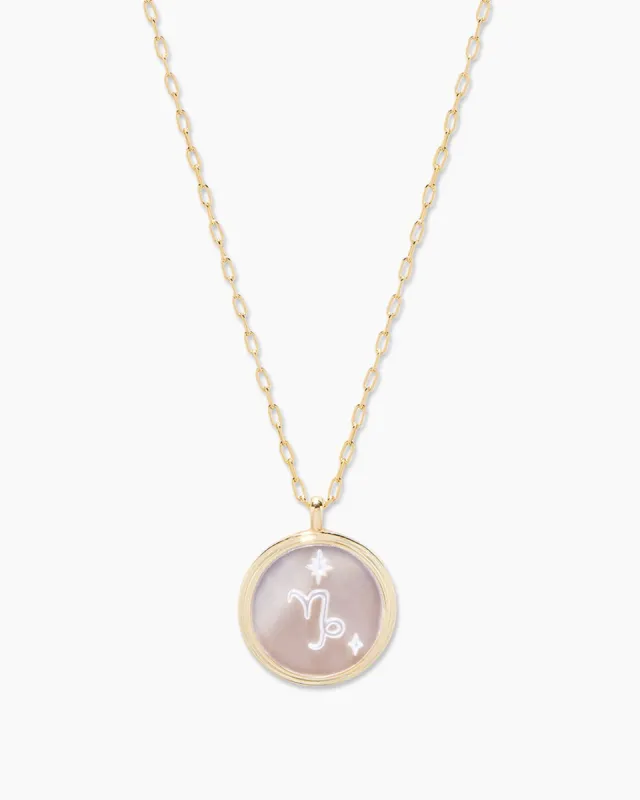 Zodiac Necklace - Capricorn sold by Gorjana