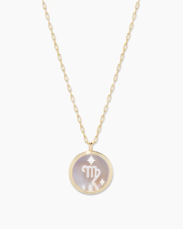 Zodiac Necklace - Virgo sold by Gorjana