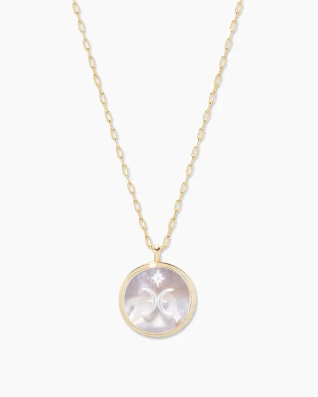 Zodiac Necklace - Pisces sold by Gorjana
