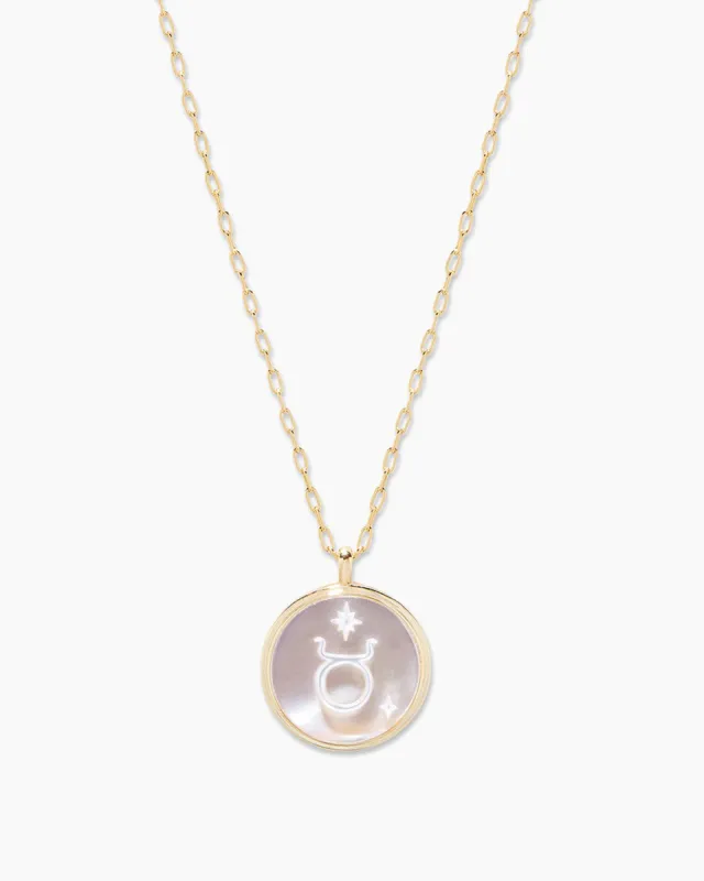 Zodiac Necklace - Taurus sold by Gorjana