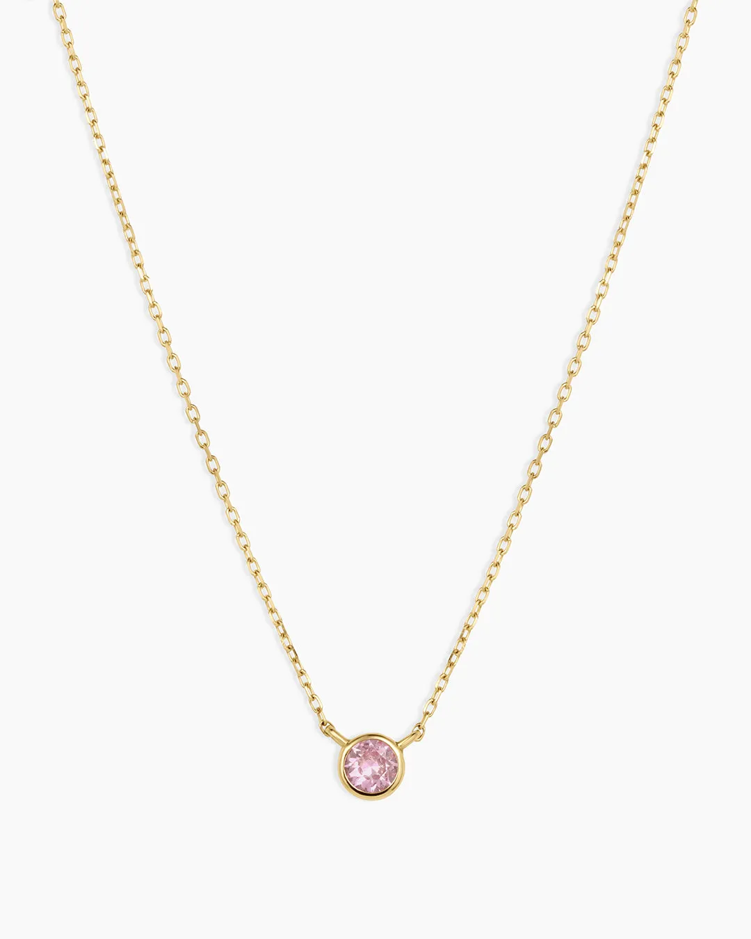 Classic Pink Sapphire Necklace sold by Gorjana