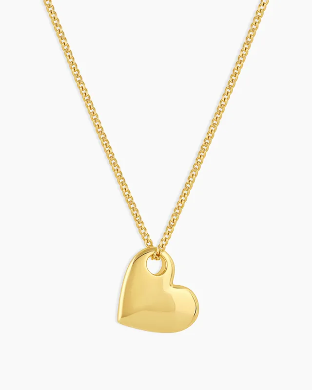 Lou Heart Pendant Necklace sold by Gorjana