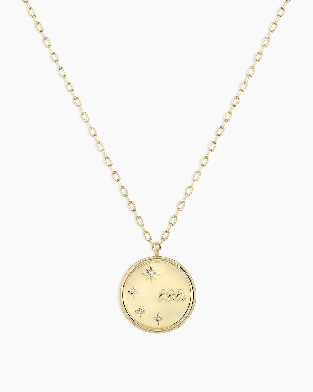 Diamond Zodiac Necklace sold by Gorjana product image thumbnail 3