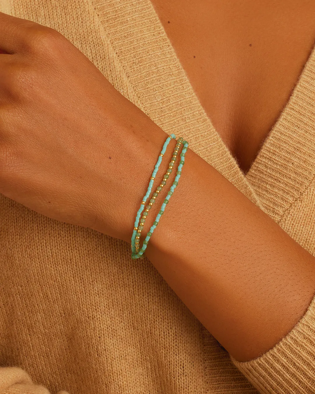 Poppy Gem Bracelet Set sold by Gorjana product image thumbnail 2