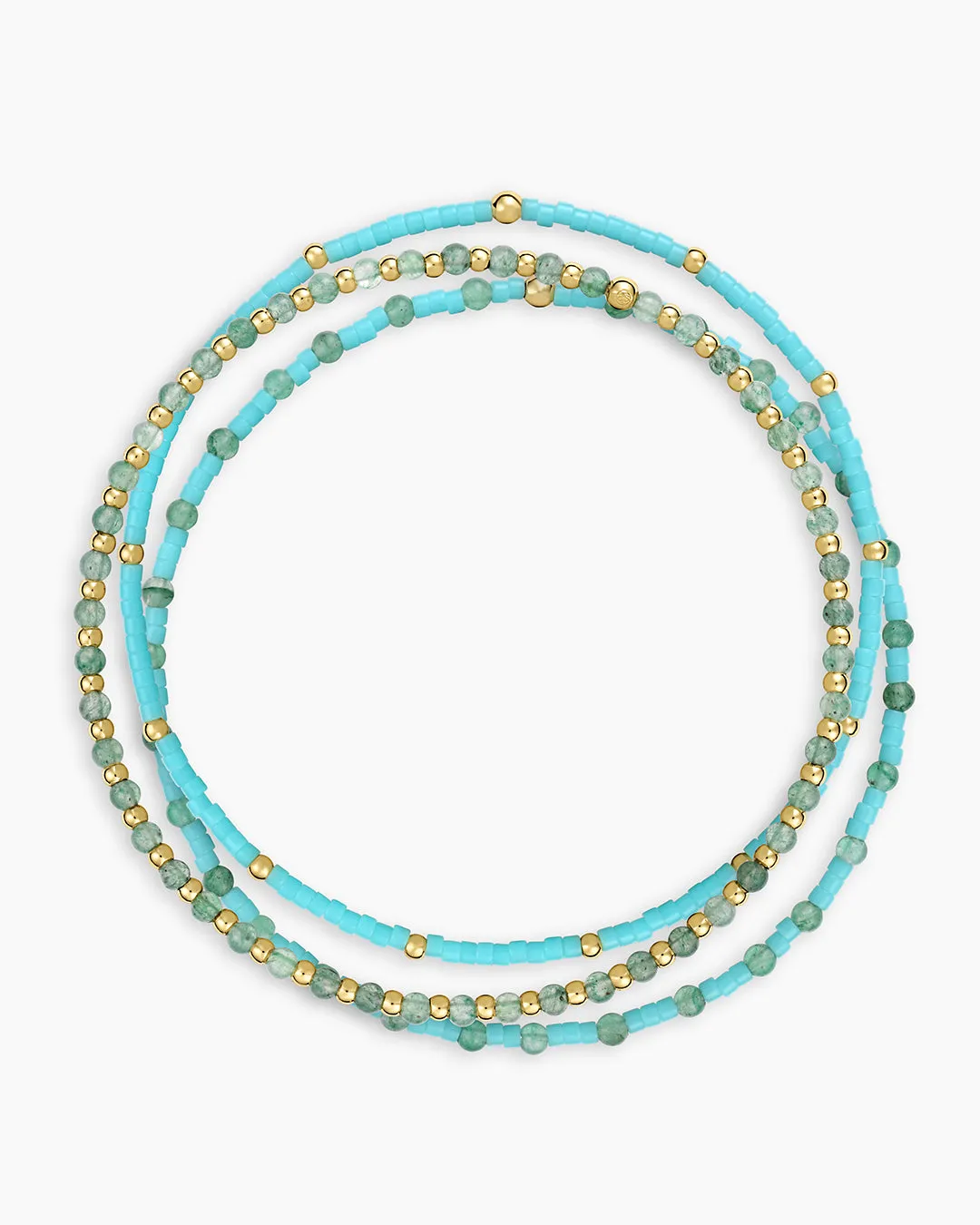 Poppy Gem Bracelet Set sold by Gorjana