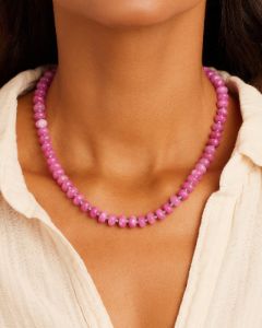Palma Necklace (Pink Quartz) sold by Gorjana