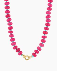Palma Necklace (Pink Quartz) sold by Gorjana
