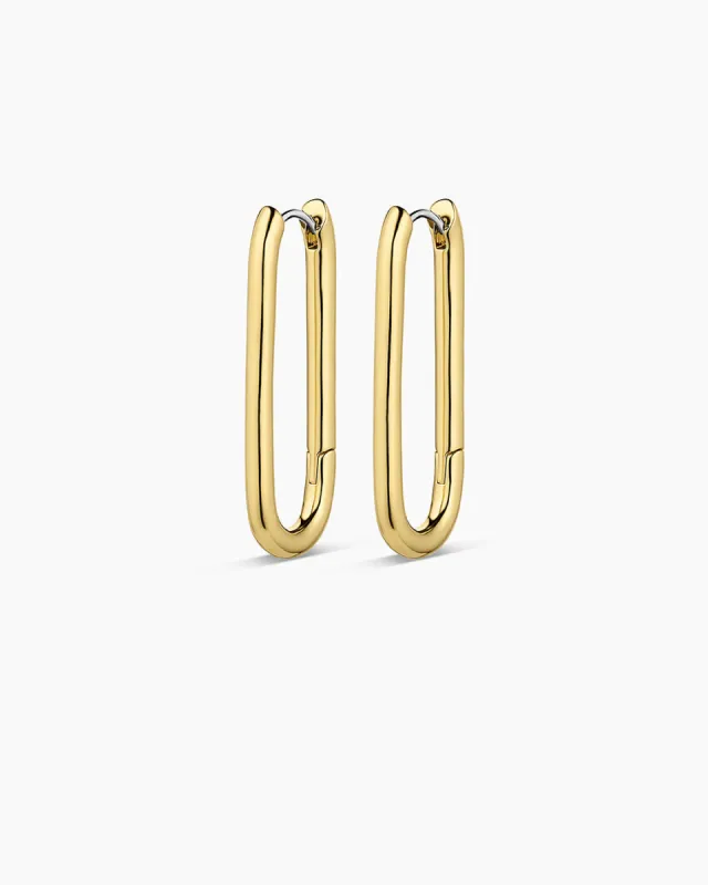 Zoey Link Hoops sold by Gorjana