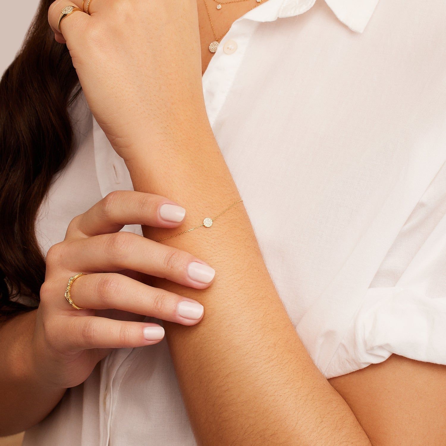 Diamond Pavé Bracelet sold by Gorjana product image thumbnail 3