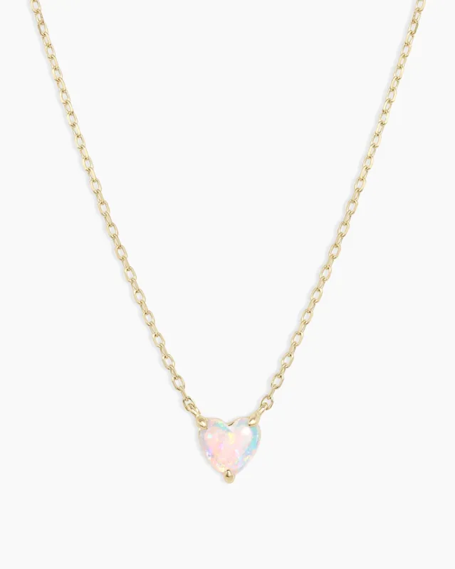 Opal Heart Necklace sold by Gorjana