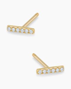 Diamond Bar Studs sold by Gorjana