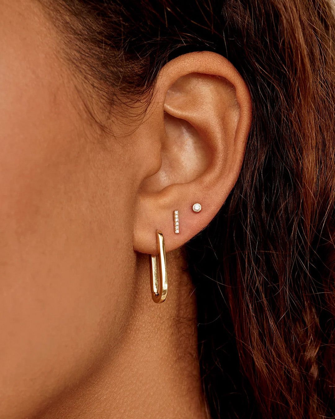 Diamond Bar Studs sold by Gorjana product image thumbnail 7