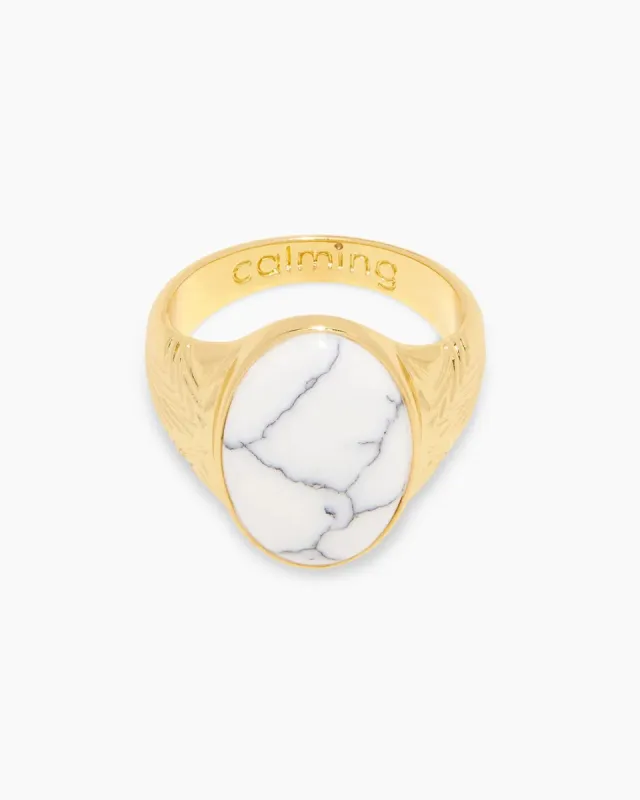 Power Gemstone Ring for Calming sold by Gorjana