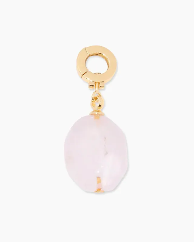 Gem Parker Charm (Rose Quartz) sold by Gorjana