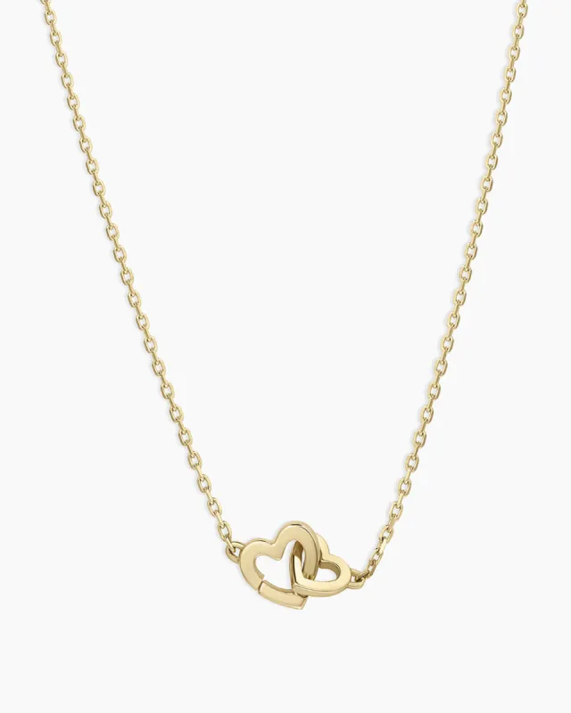 14k Gold Parker Heart Necklace sold by Gorjana