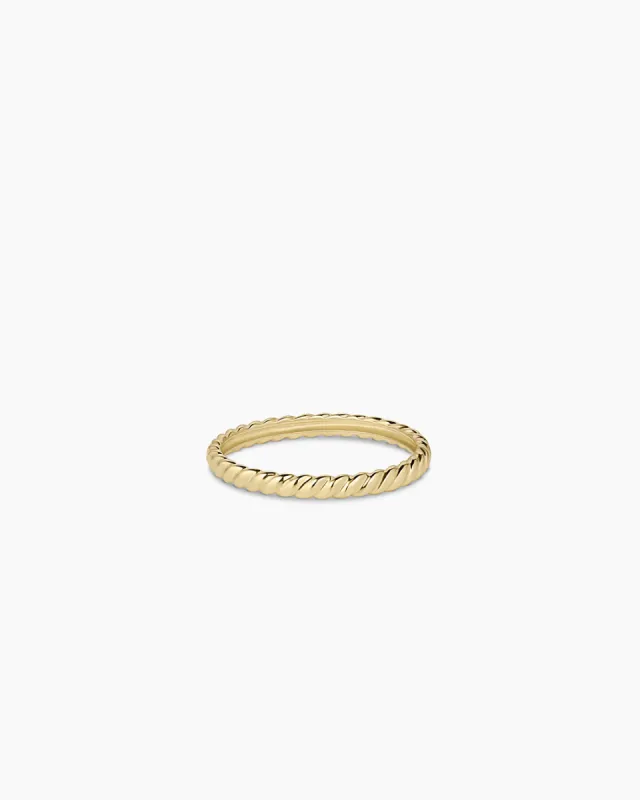 14k Gold Crew Helium Ring sold by Gorjana