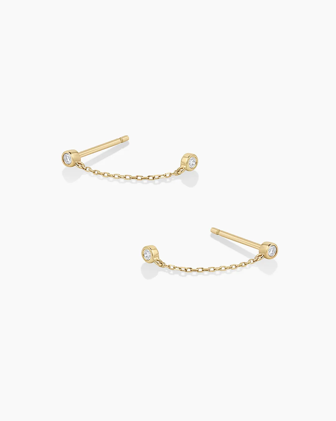 Classic Diamond Drop Earrings sold by Gorjana product image thumbnail 4