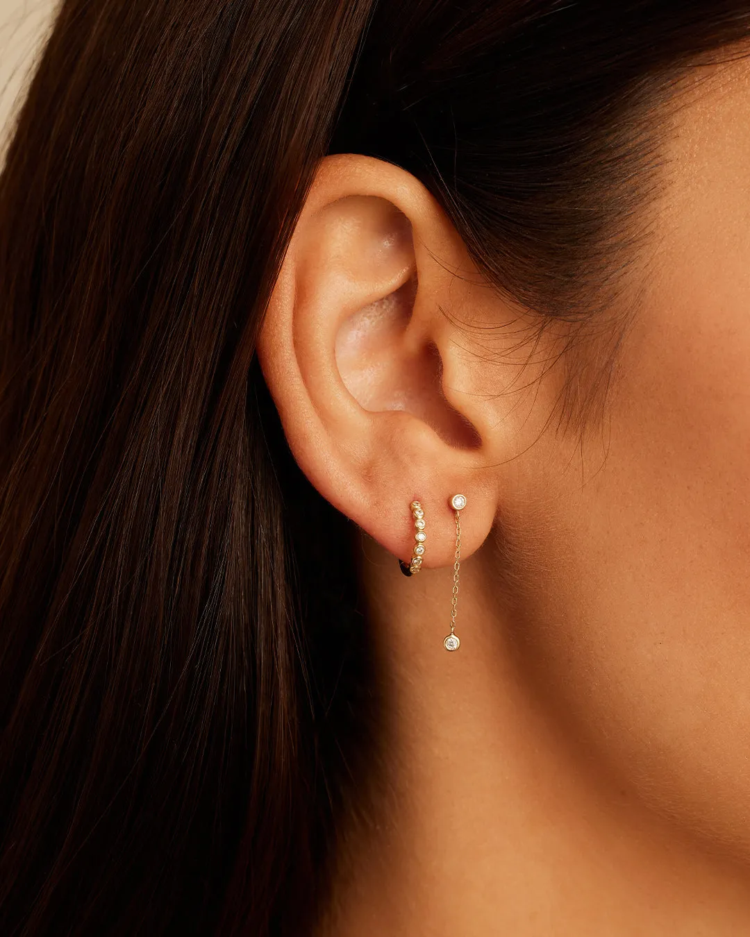 Classic Diamond Drop Earrings sold by Gorjana product image thumbnail 3