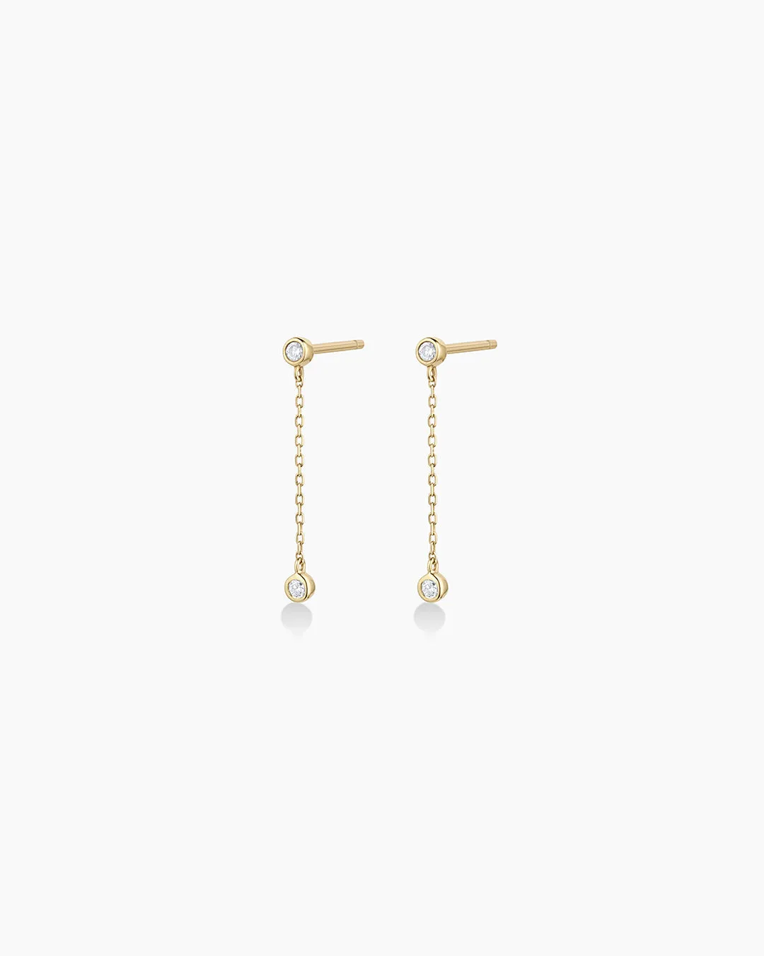Classic Diamond Drop Earrings sold by Gorjana