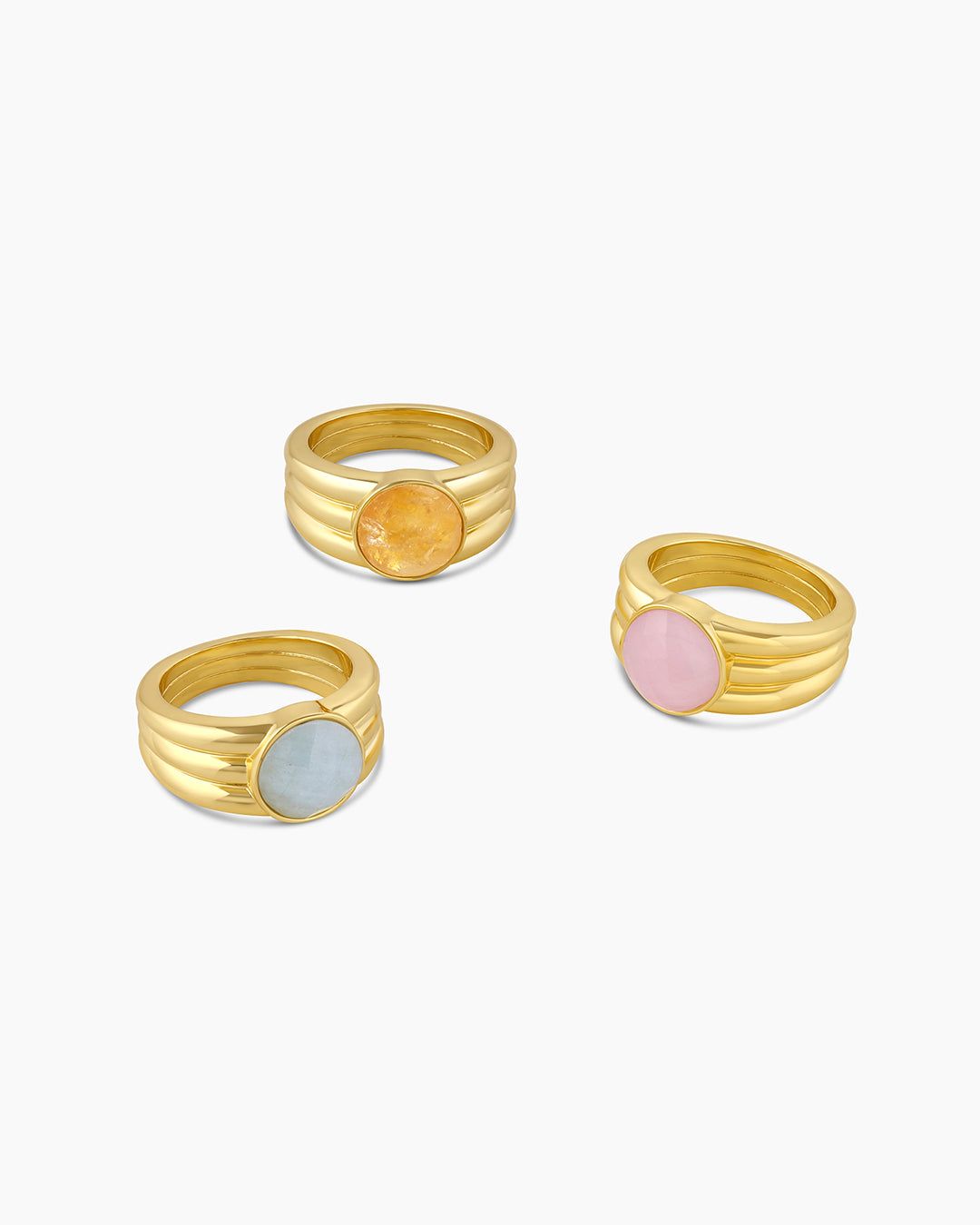 Power Gemstone Reed Ring sold by Gorjana