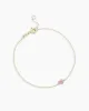 Pink Sapphire Pavé Heart Bracelet sold by Gorjana