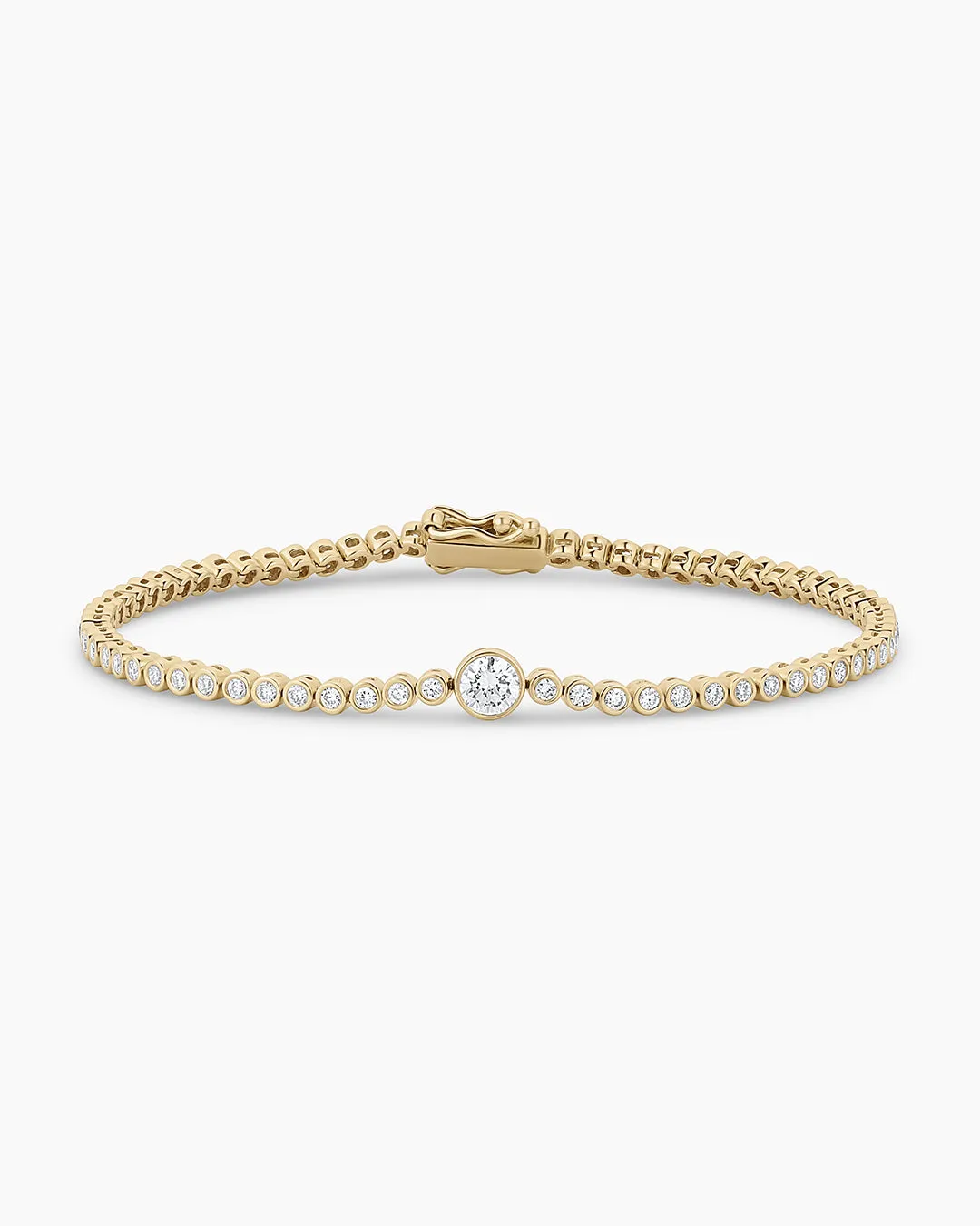 14K Lab Grown Diamond Circle Tennis Bracelet sold by Gorjana product image thumbnail 5