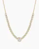 Lab Grown Diamond Circle Row Necklace sold by Gorjana