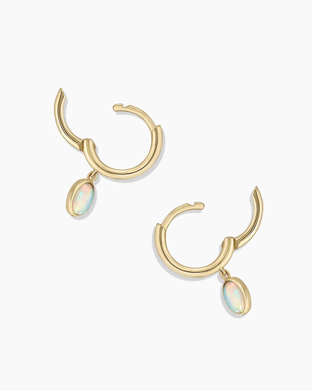 Opal Oval Huggies sold by Gorjana product image thumbnail 4