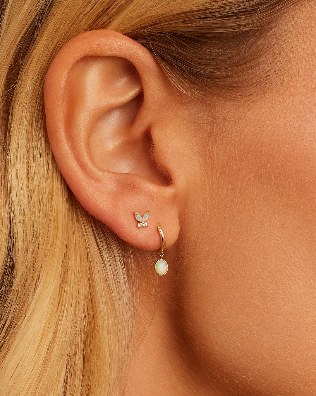 Opal Oval Huggies sold by Gorjana product image thumbnail 2