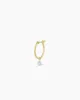 Floating Diamond Single Huggie sold by Gorjana