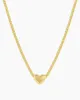 Lou Helium Heart Necklace sold by Gorjana