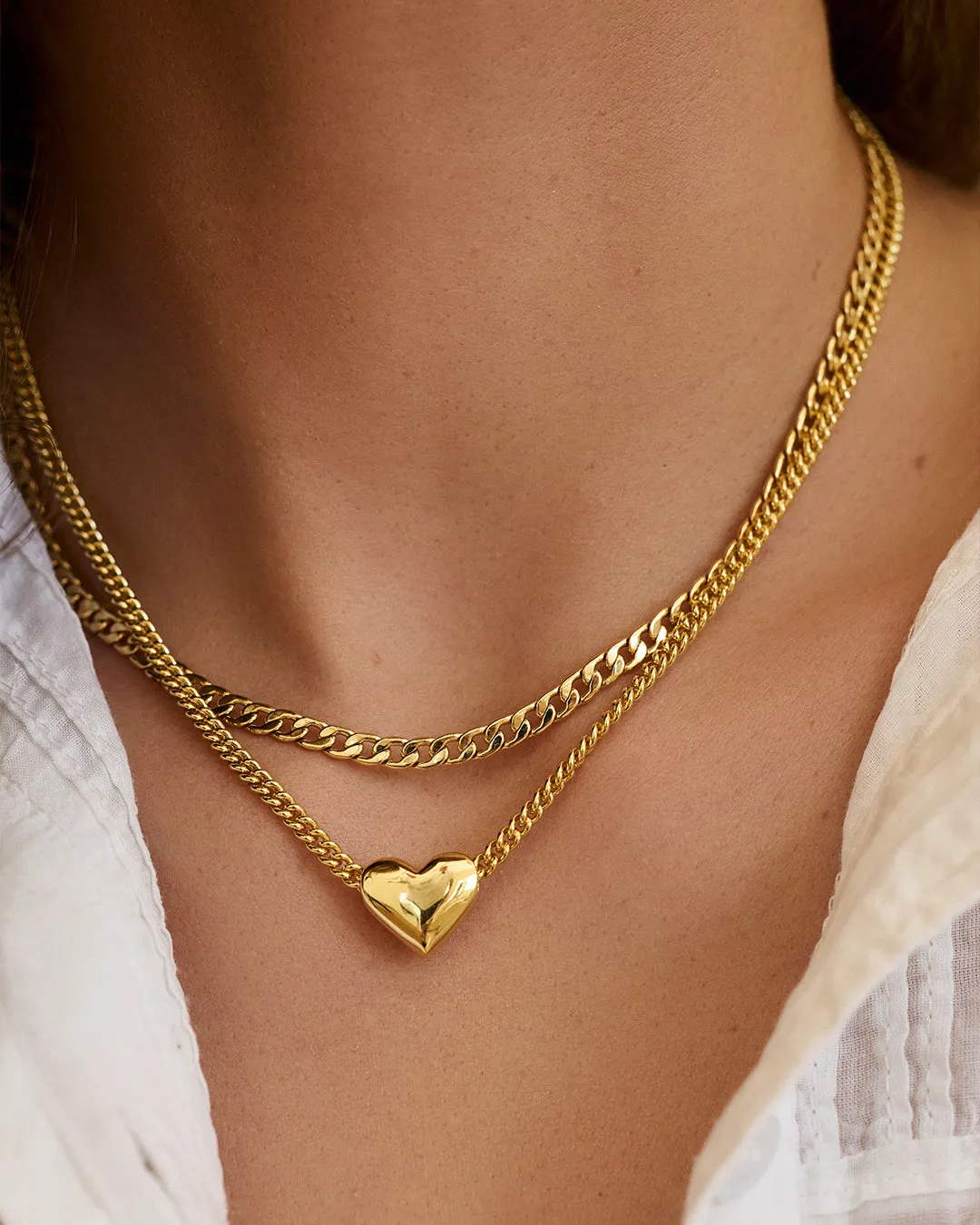 Lou Helium Heart Necklace sold by Gorjana product image thumbnail 3