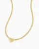Lou Helium Heart Necklace sold by Gorjana