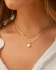 Kara Padlock Necklace sold by Gorjana