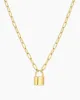 Kara Padlock Necklace sold by Gorjana