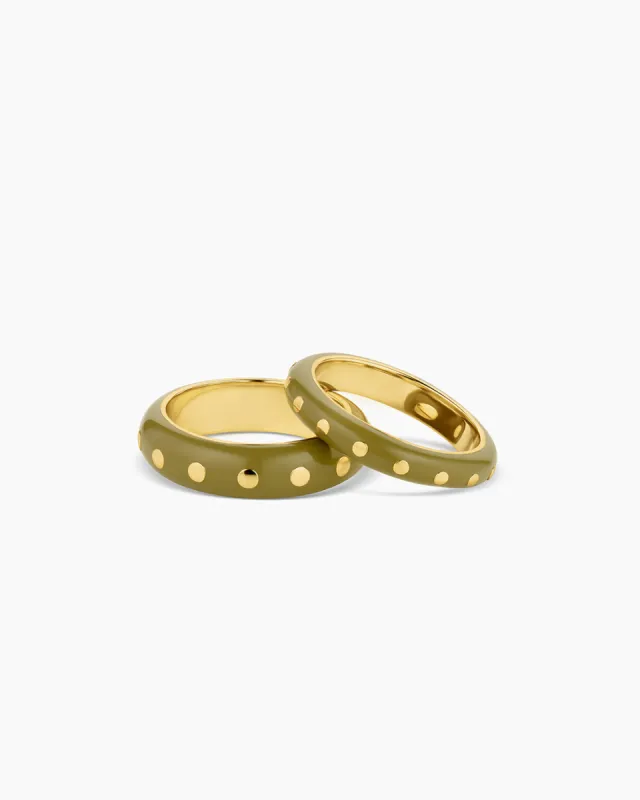Asher Sage Ring Set sold by Gorjana