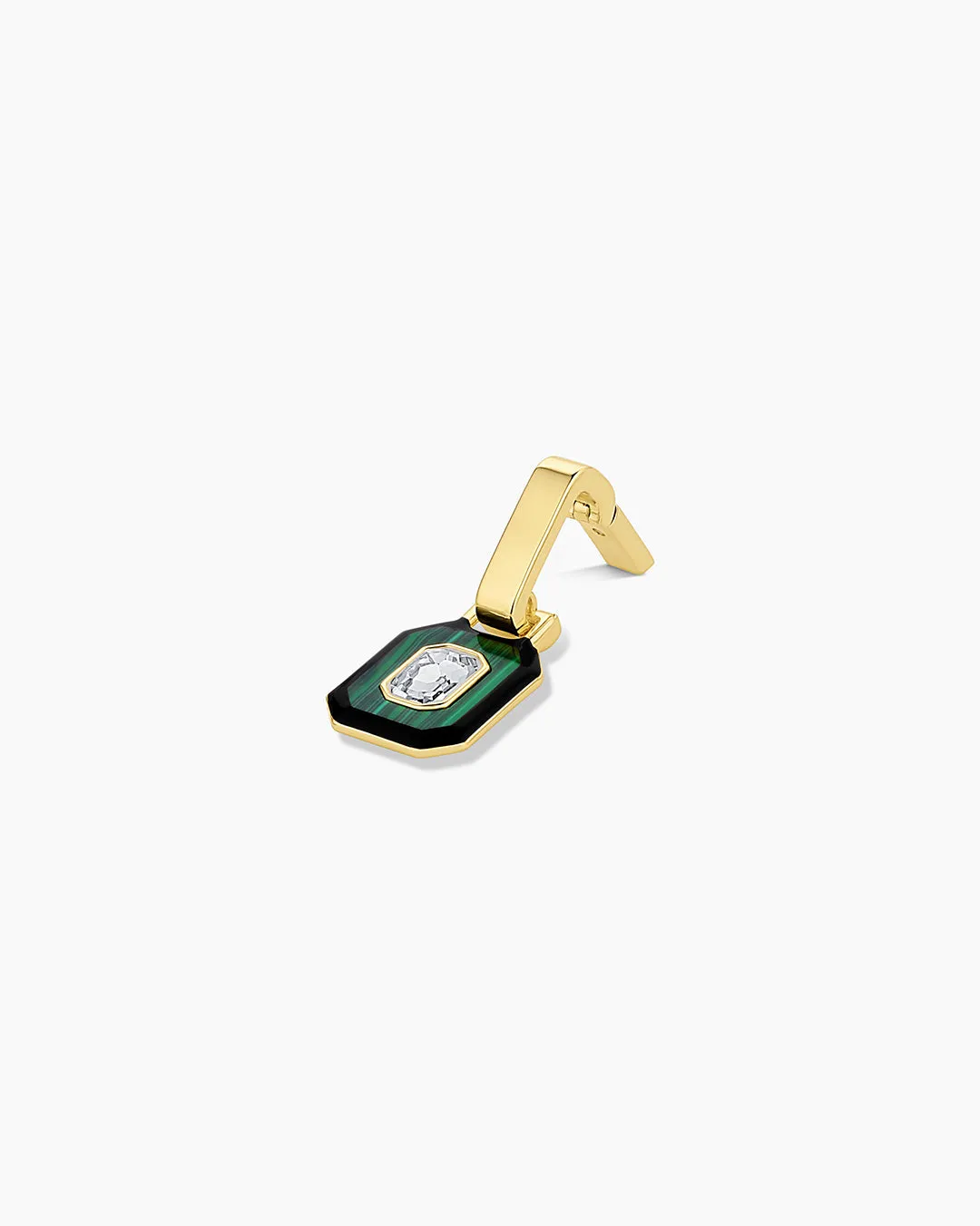 Malachite Tag Charm sold by Gorjana product image thumbnail 4