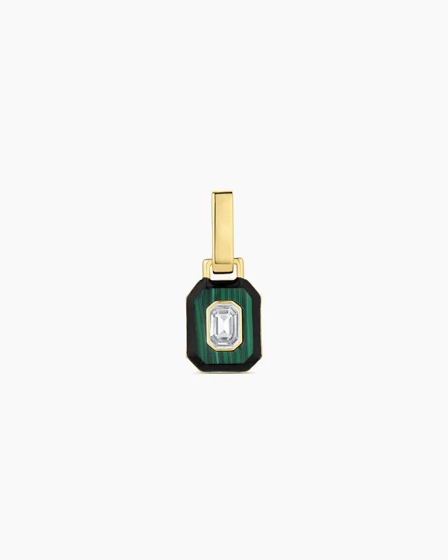 Malachite Tag Charm sold by Gorjana