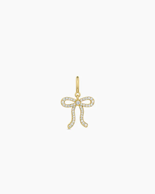 Bow Shimmer Parker Charm sold by Gorjana