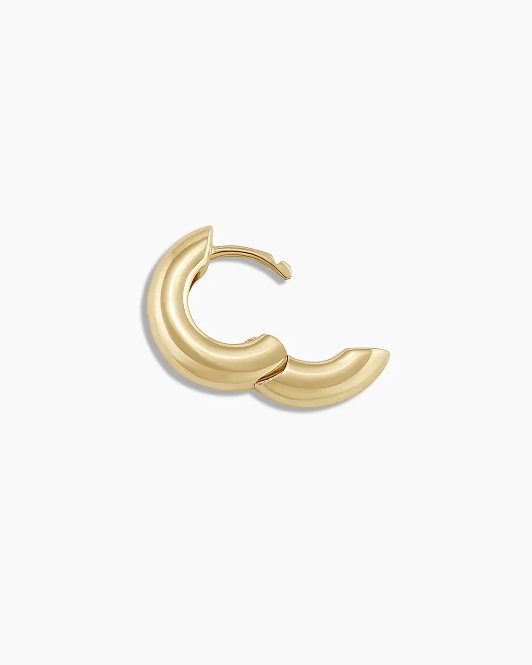 14K Gold Lou Single Huggie sold by Gorjana product image thumbnail 3