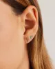 14k Gold Rose Bar Single Stud sold by Gorjana