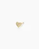 Diamond Vintage Heart Single Stud sold by Gorjana