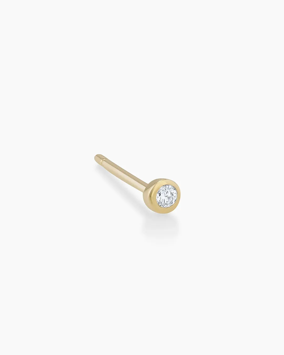 14K Classic Diamond Single Stud sold by Gorjana product image thumbnail 3