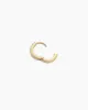 14k Gold Rose Single Huggie sold by Gorjana